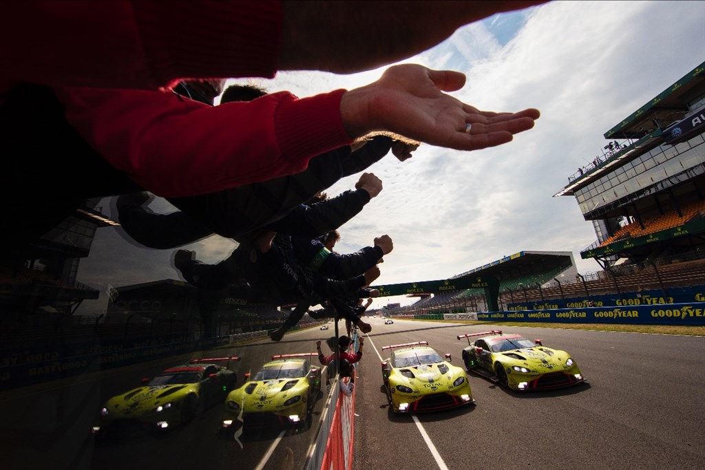 Aston Martin Racing vinder Le Mans
(Foto: Drew Gibson)